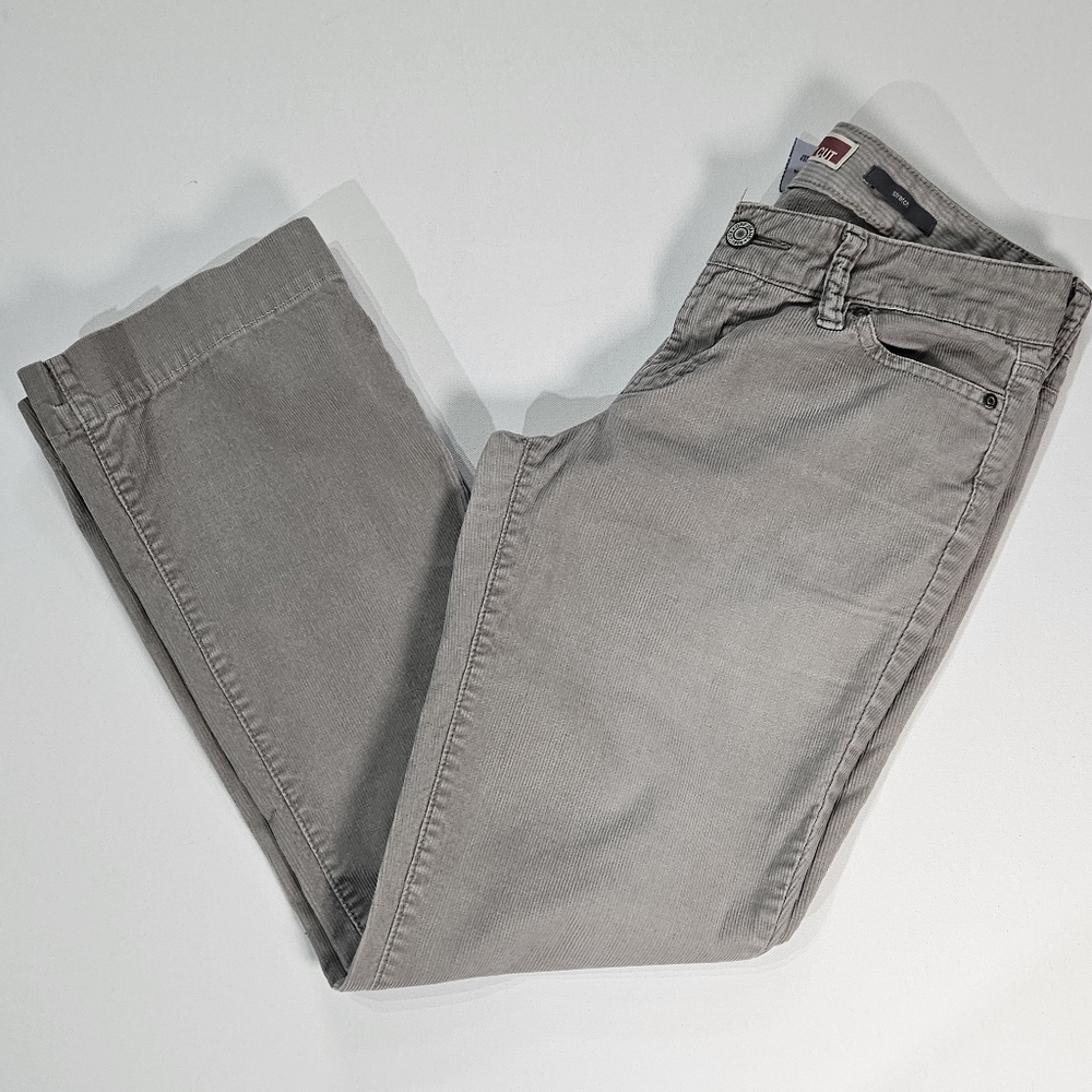 Gap Corduroy Pants Womens Size 1 Tan Low Rise Bootcut Y2K Retro Style Preppy‎
